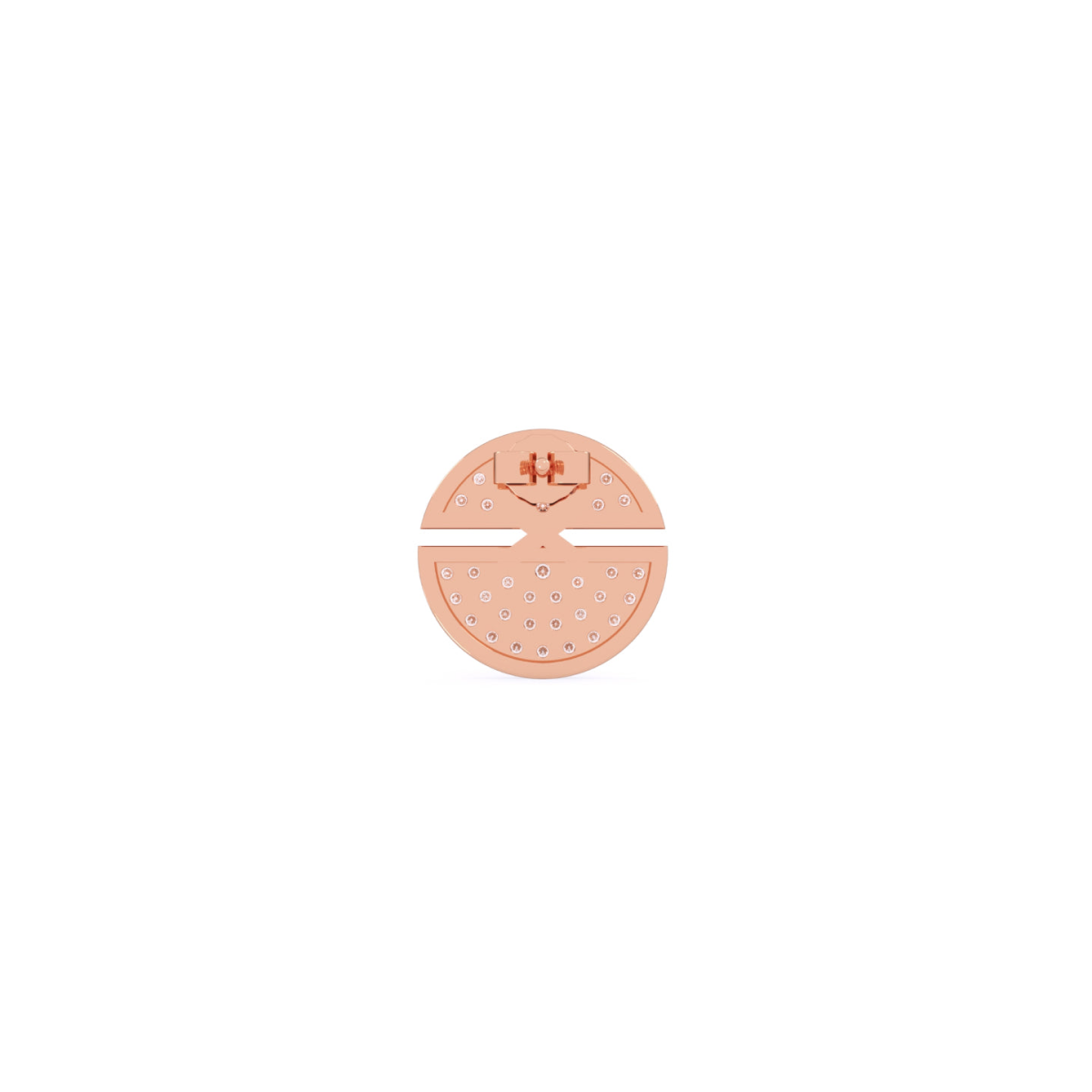 Fancy Round Cluster Stud Earrings For Her